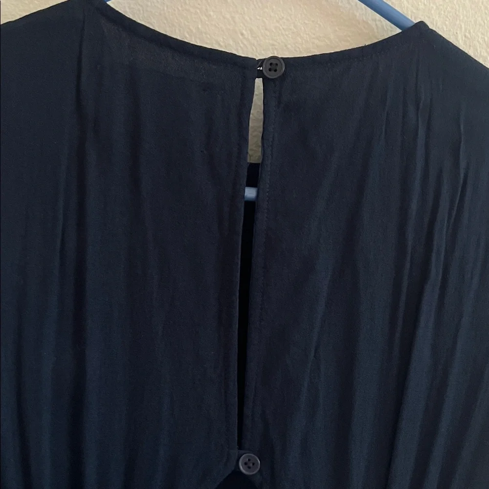 Reformation Navy Gavin Dress Size 8 - Picture 9 of 13